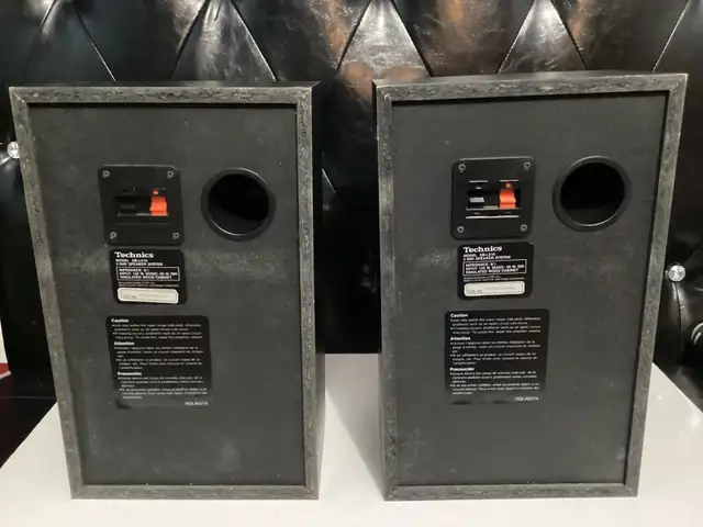 TECHNICS SB LX10 STEREO BOOKSHELF SPEAKERS MONITORS in Speakers in City of Toronto - Image 7