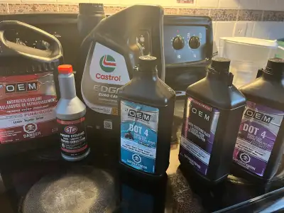 Some brand new never opened, others are half full Take everything for 50