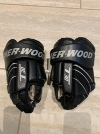 11” Sherwood hockey gloves 