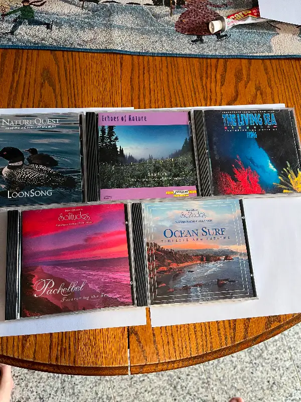 Sounds of Nature 5CDs Compact Discs Relaxing for Meditation Etc. in CDs, DVDs & Blu-ray in Winnipeg - Image 3