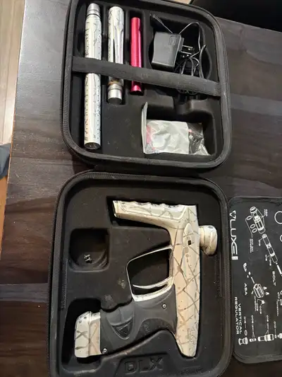 DLX Luxe ICE paintball gun, View more