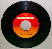 Paul Simon Dixie Hummingbirds 4-45907 Columbia 1973 GD USA Loves