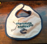 New Vancouver Canucks Baby Bib
