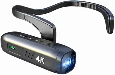 4K Head Mounted Camera – Hands-Free POV Video Recorder, View more