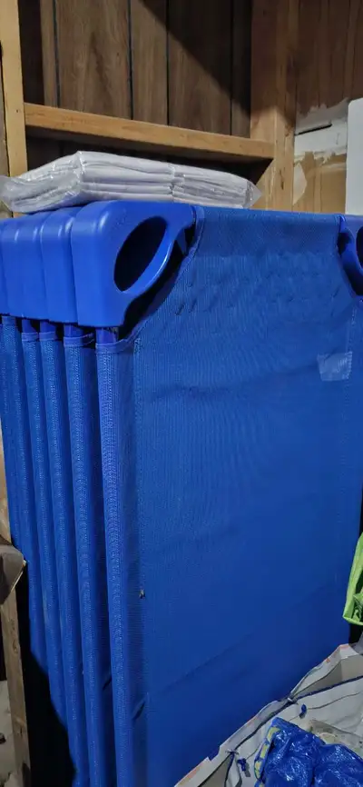 Brand new Stackable Sleeping Daycare Cots for Kids, Portable Toddler Nap Cots, 52" L x 23" W, Ready-...