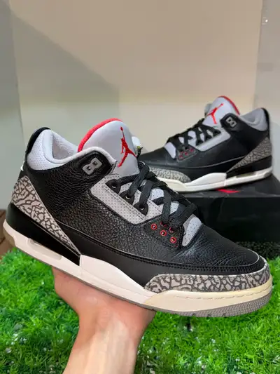 Size 11 - Air Jordan 3 Black Cement (2018), View more