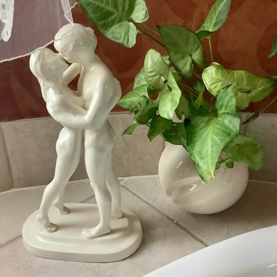 Statue des amoureux pour Saint-Valentin / rare / 35$ dans Art et objets de collection  à Laval/Rive Nord