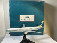 HERPA 1/500 SCALE CATHAY PACIFIC 777 or 747 airplane model