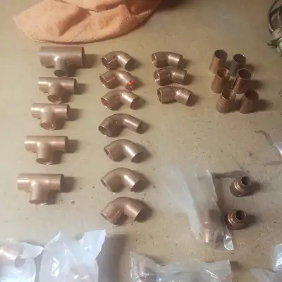 Copper fittings 1/2 inch, View more