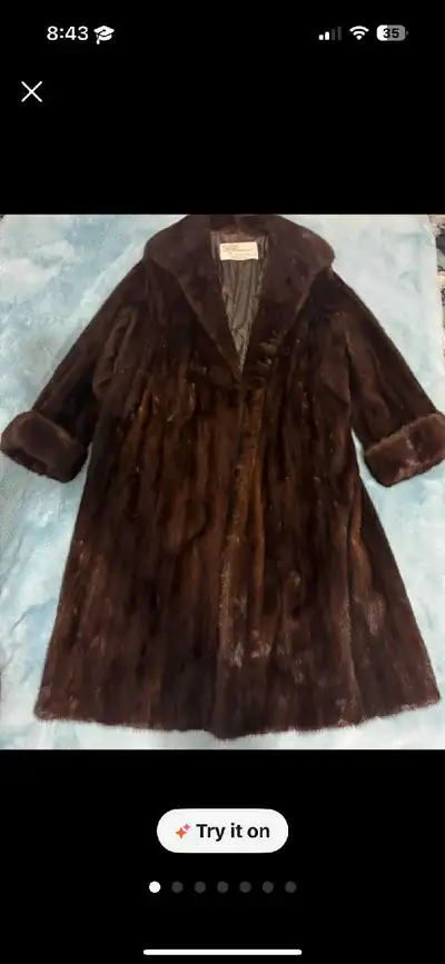 EMBA Lunaraine Mink Fur Coat, View more