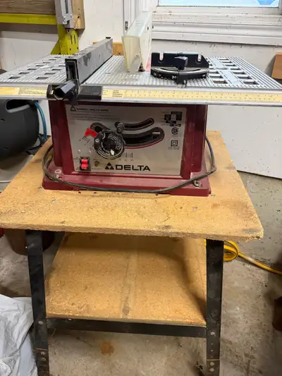 10 inch Delta table saw , View more