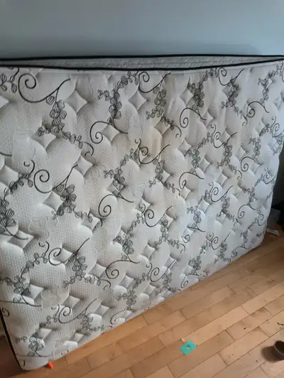 ️ Modern Queen Size Bed Frame & Mattress ✨, View more