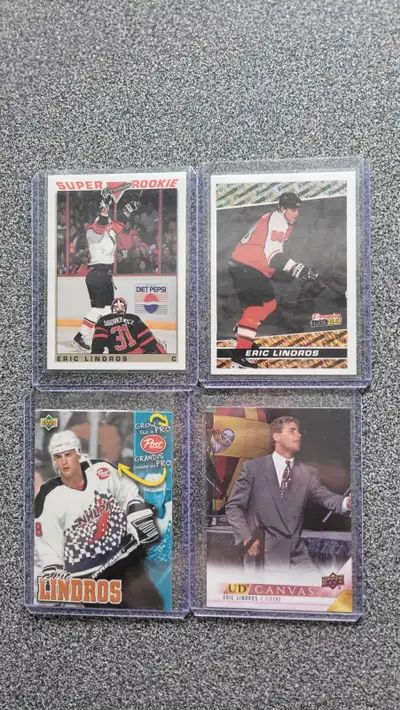 Philadelphia Flyers Eric Lindros 4 Carte Hockey Card, View more