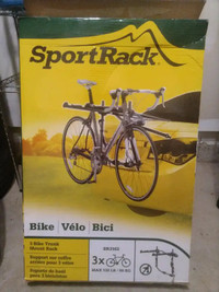 Trunk-Mounted Bicycle Rack