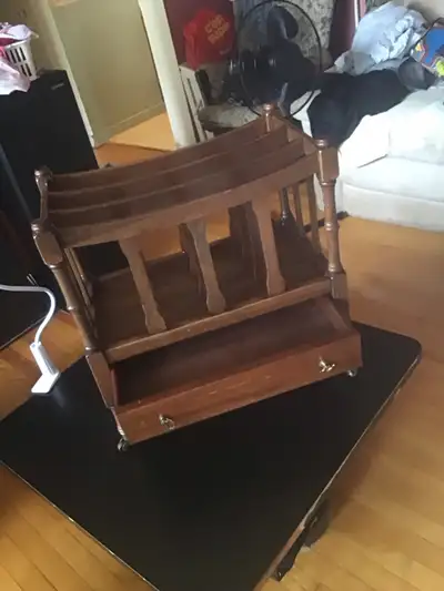 présentoir à journaux,porte revue ( vintage), View more