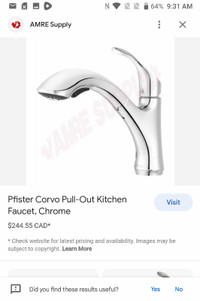 New Pfister  Kitchen Faucet  Shediac N.B.