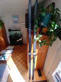 skis, x-country, 210 cm, 3-pin