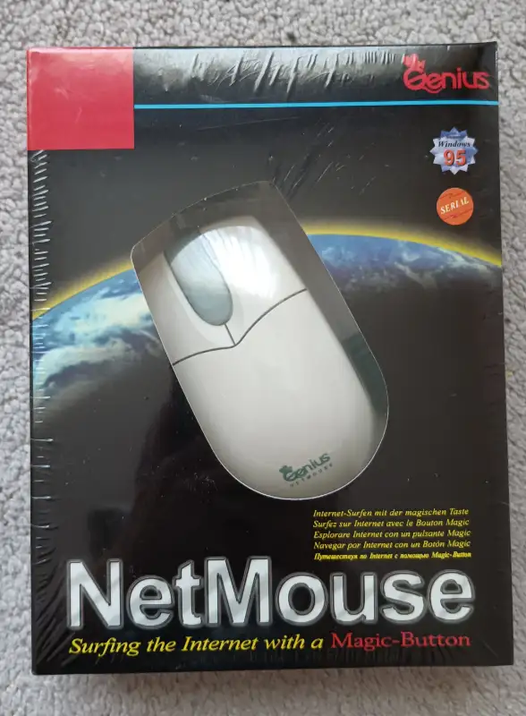 Genius NetMouse, Surfing the Internet with a Magic-Button. NEW in Mice, Keyboards & Webcams in City of Toronto - Image 2