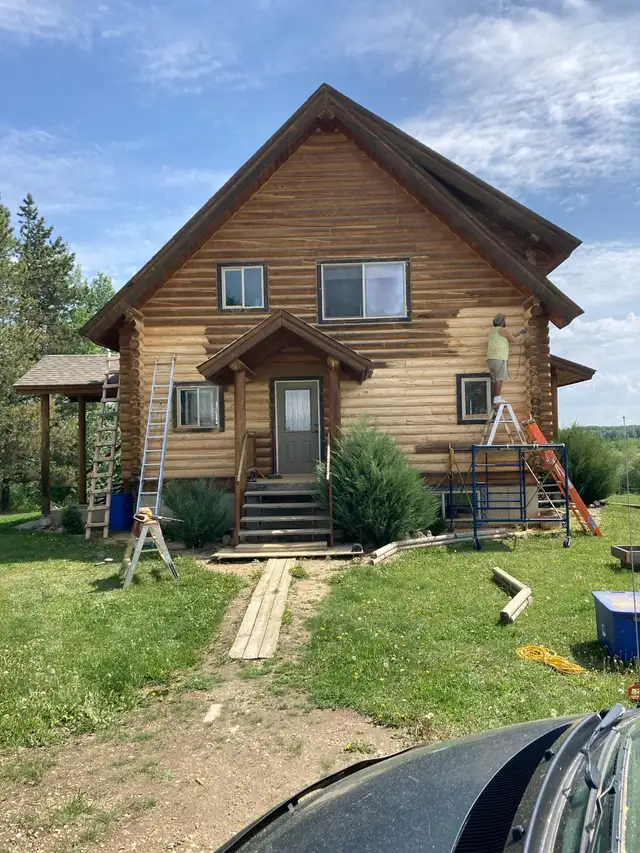 log home staining and chinking62863238490243123