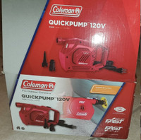 Coleman QuickPump 120V Air Pump for Inflatable Mattresses/Airbed