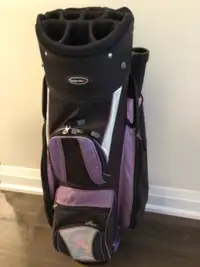 Golf  Bag/ Black & Lavender Ladies