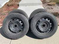 4 Summer tires on rims