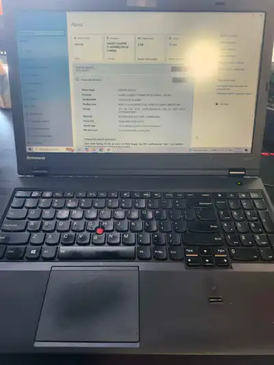 Negotiable: Like New Lenovo ThinkPad W540 Mobile Workstation, View more