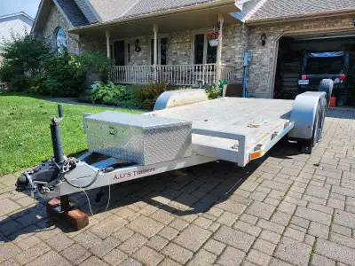 Car Hueler Trailer. Utility Trailer. 8x14. From BREMARTRAILERS. Canadian Trailes Factory. Heavy duty...