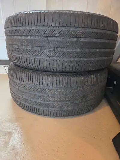 2 pneus d été Michelin 255 50 19 Degré d usure 6/32