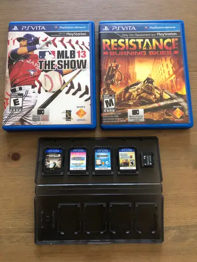 Sony PS Vita games and memory from $10, View more