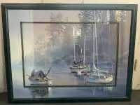 Art print - lake scene by Kiff Holland