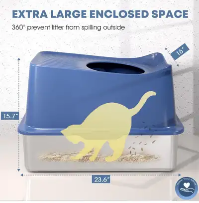 New Cat Litter Box, View more