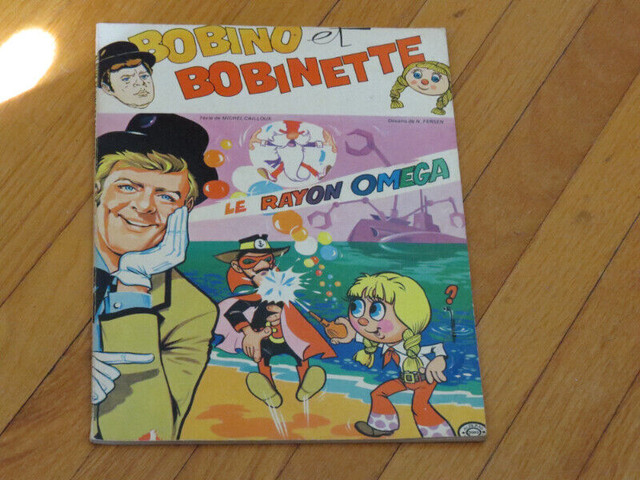 BD    BOBINO ET BOBINETTE - LE RAYON GAMA VINTAGEA- dans Bandes dessinées  à Longueuil/Rive Sud