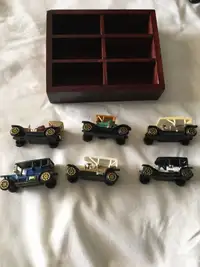 Boys Car Shelf with 6 Cars Included