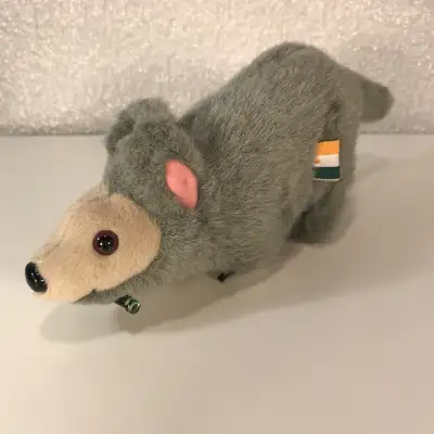 Gray Mouse w Coke Bottle in Mouth By Coca Cola 9", View more