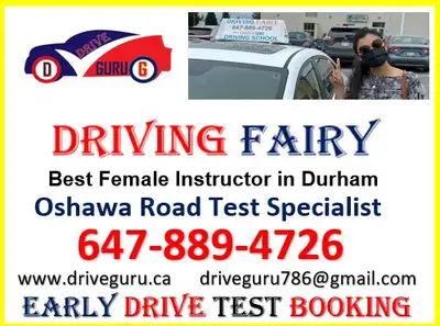 Female Driving Instructor  in Oshawa, Whitby and Ajax!, View more