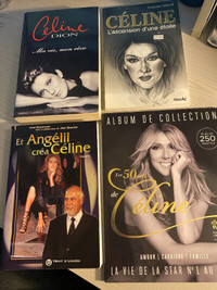 Lot 4 livres Céline Dion Album de Collection