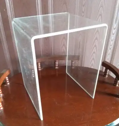 Clear acrylic raisers 6", View more