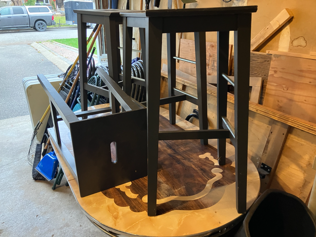 Wooden Bar Stools (ONLY 2 LEFT) in Chairs & Recliners in Markham / York Region - Image 3