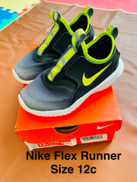 Kids Running shoes - Size 12C and 13C Kids Nike Flex Runner