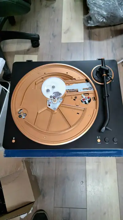 Audio-Technica AT-LP70XBT-BZ Belt Drive Turntable - Black/Bronze, View more