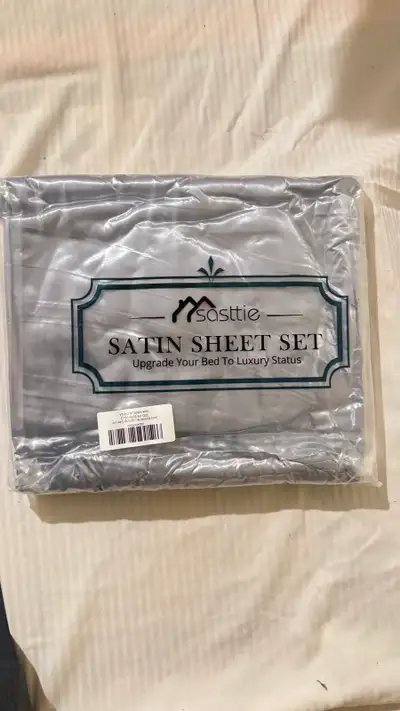 Sasttie Satin Sheet Set, View more
