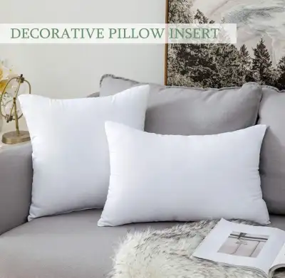 New Throw Pillow Insert Hypoallergenic Premium Pillow/12*20inch, View more