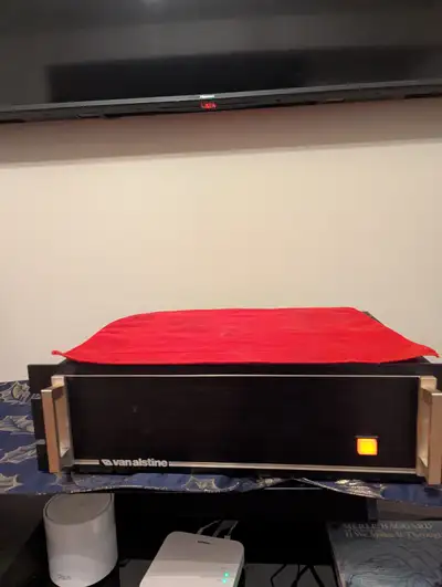 VAN ALSTINE MODEL3 STEREO POWER AMPLIFIER WORKING, View more