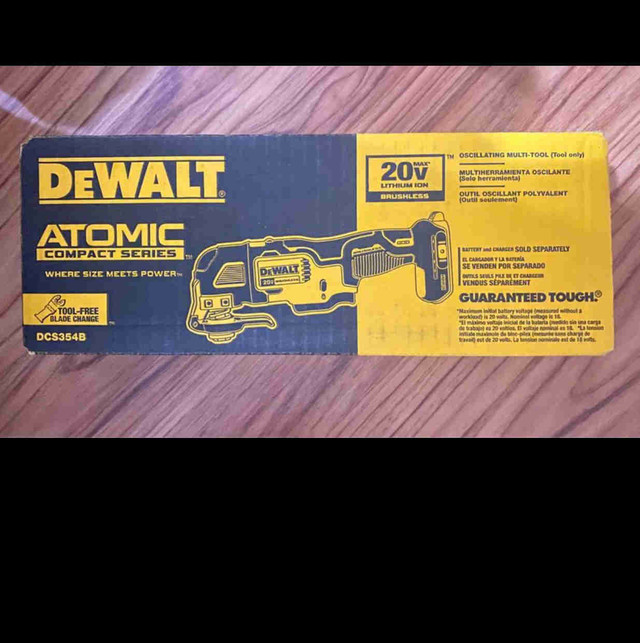 Dewalt DCS354 cordless oscillating multi tool Power Tools