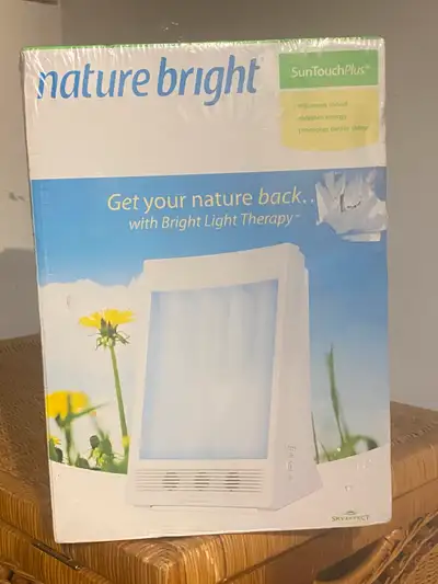 New in box-Nature Bright Light Therapy $50, View more