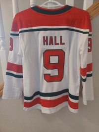 Taylor Hall Signed Away Jersey Edmonton Oilers COA AJ Sports World