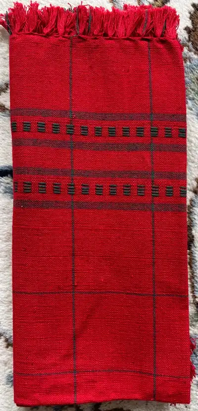 Embroidered Christmas Cotton Napkins, View more