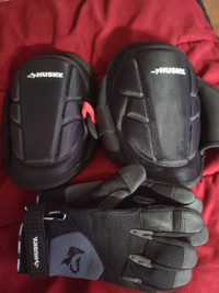 Husky kneepads+gloves