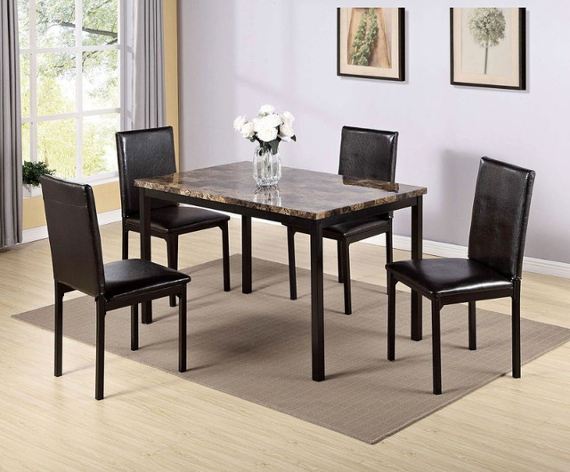 4 Piece Marble Dining table is on Sale/ in Dining Tables & Sets in Stratford